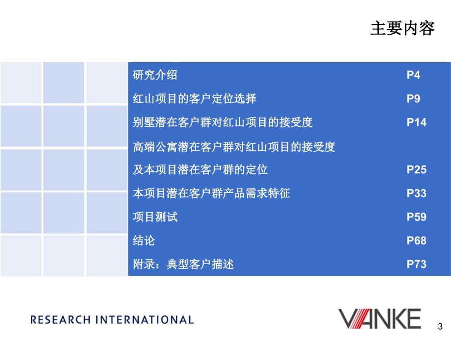 【商业地产PPT】南京万科红郡别墅项目客户调查最终报告6月80PPT_第3页