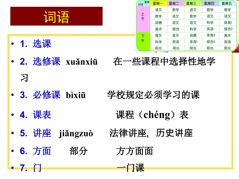 中级汉语口语第二课_第3页