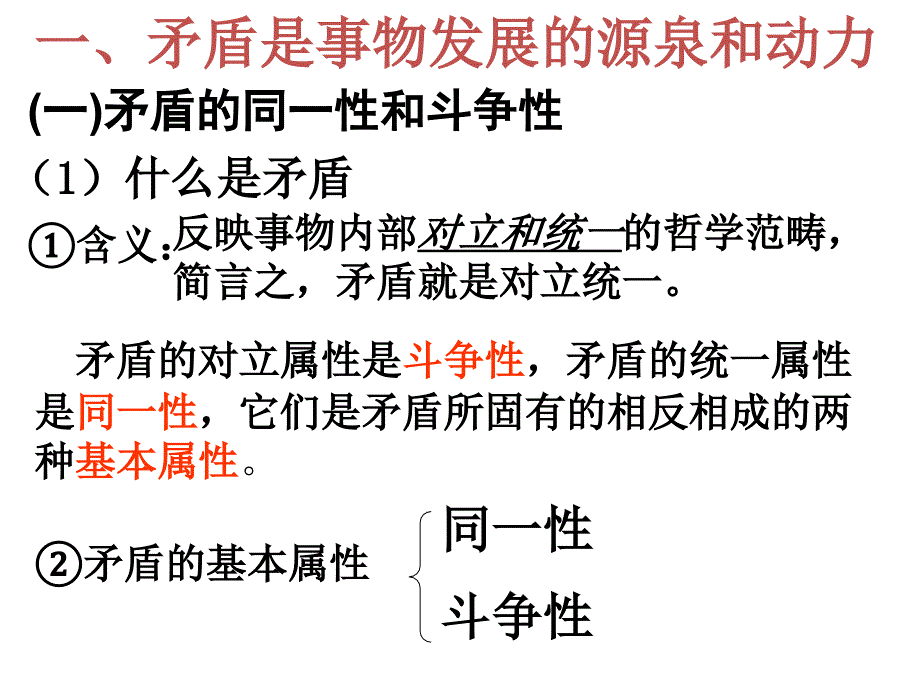 思想政治必修91矛盾是事物发展的源泉和动力课件_第4页