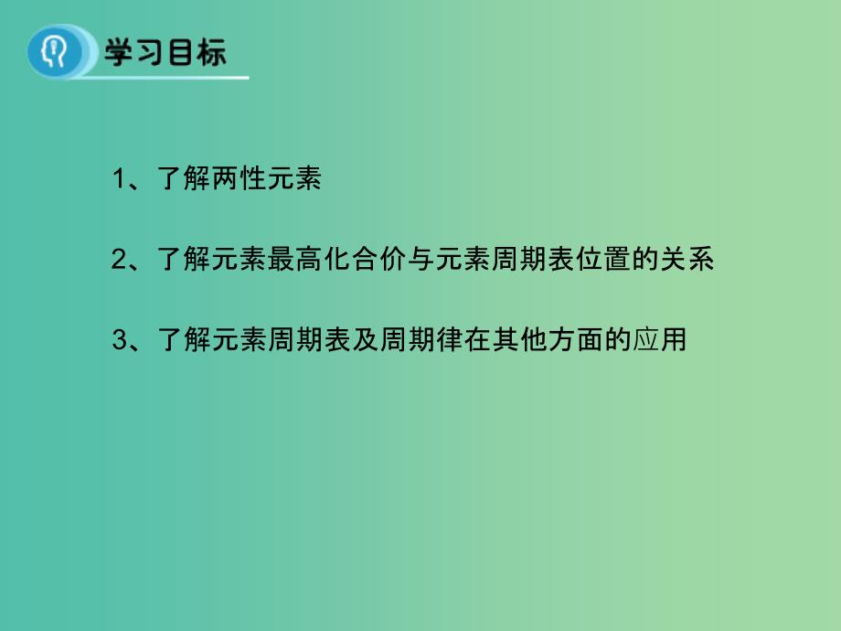 高中化学 第一章 物质结构元素周期律 第二节《元素周期律》（第2课时）课件 新人教版必修2.ppt_第2页