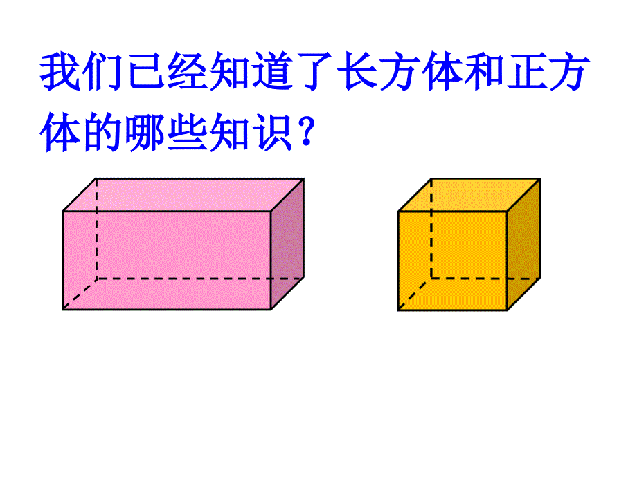 99长方体和正方体的认识ppt课件_第2页