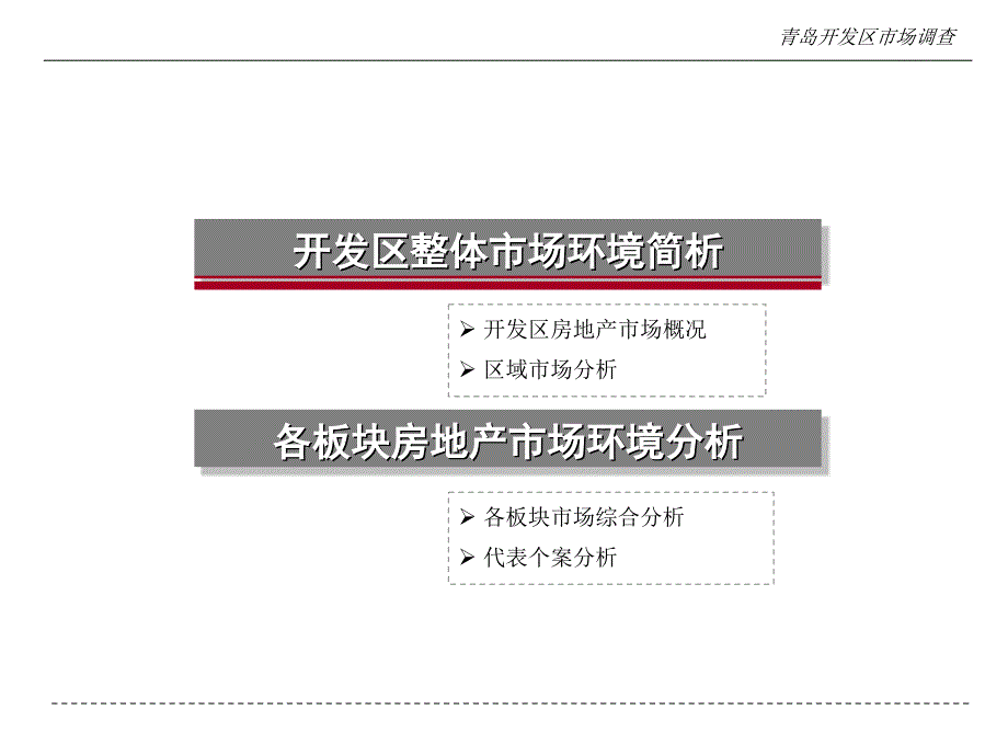 1月青岛开发区房地产市场调查_第2页