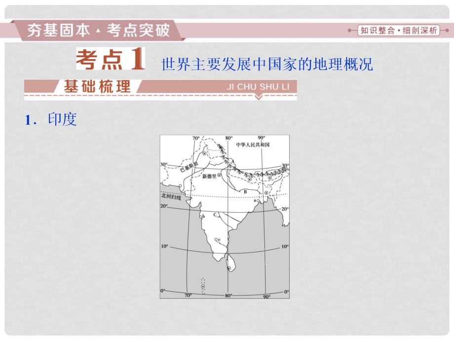 高考地理大一轮复习 第十七章 世界地理 第36讲 世界主要国家课件_第3页