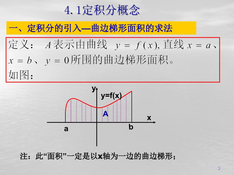 定积分概念性质精选幻灯片_第3页