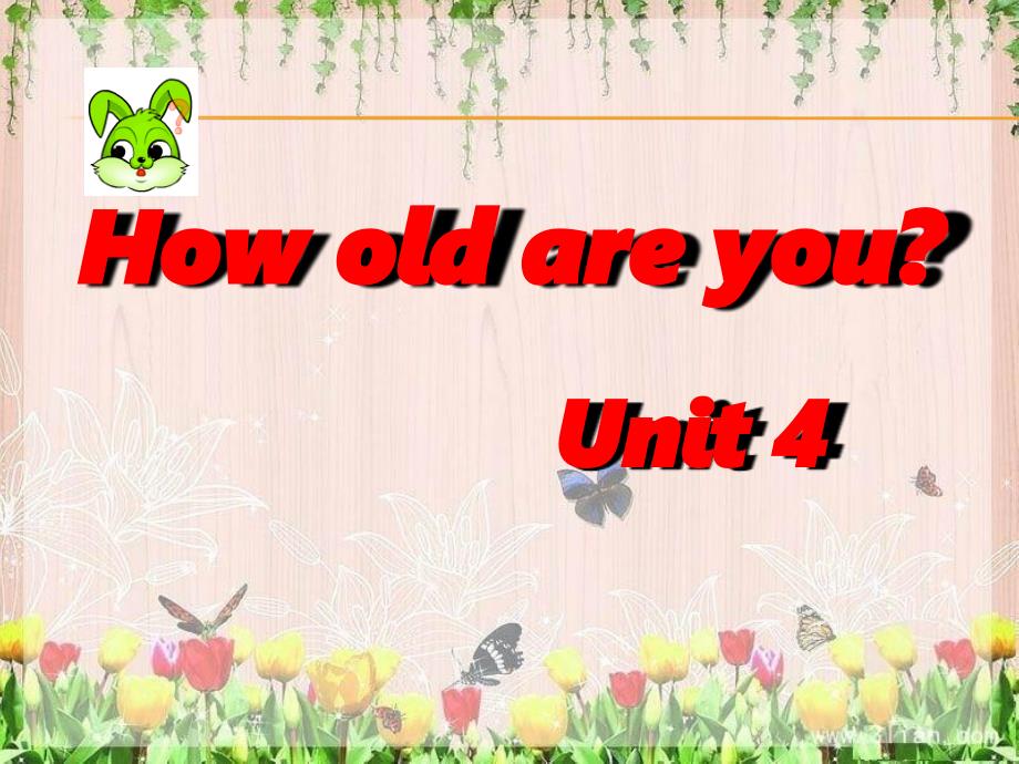 新湘少版三年级英语上册Unit4Howoldareyou课件_第1页