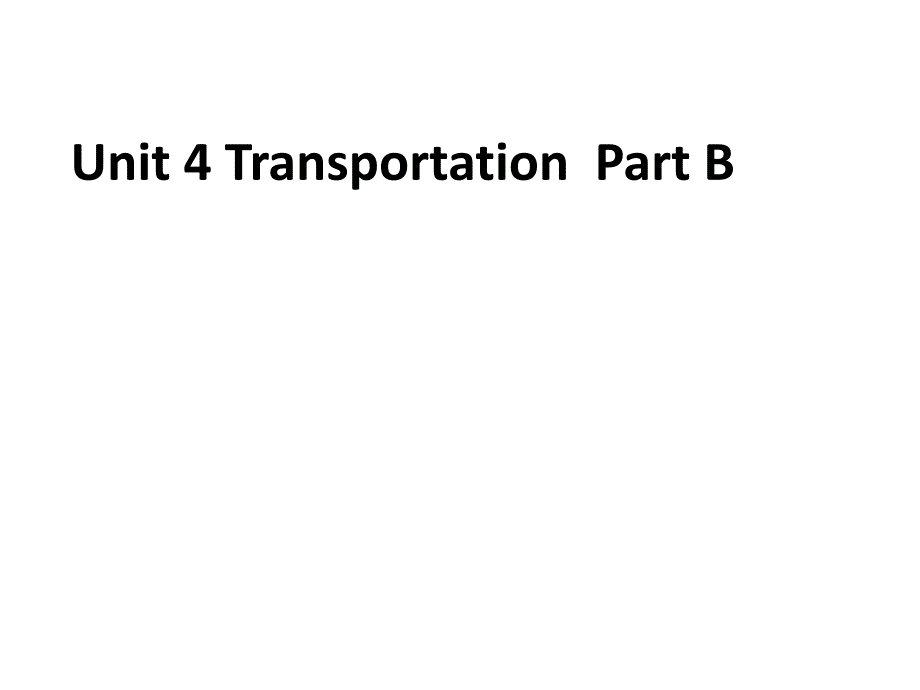 四年级下册英语课件Transportation3闽教版_第1页