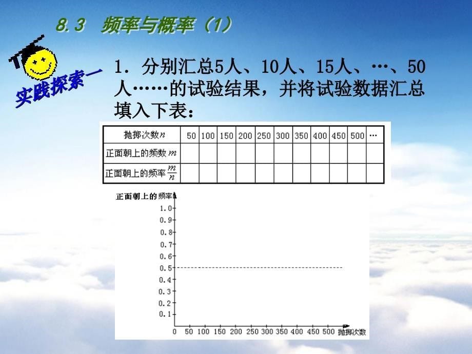 苏科版八年级下册数学：8.3频率与概率1ppt课件_第5页