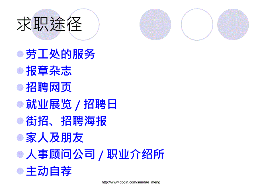 《求职求职技巧》PPT课件_第3页