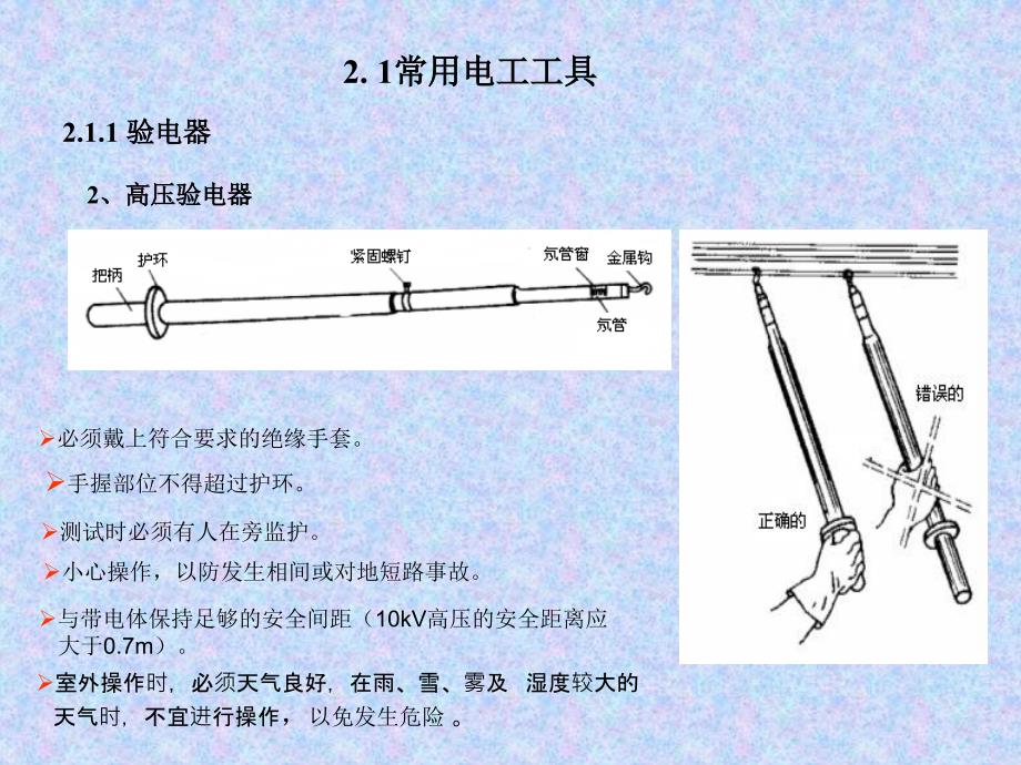 最新常用电工工具及仪表的使用PPT课件_第2页