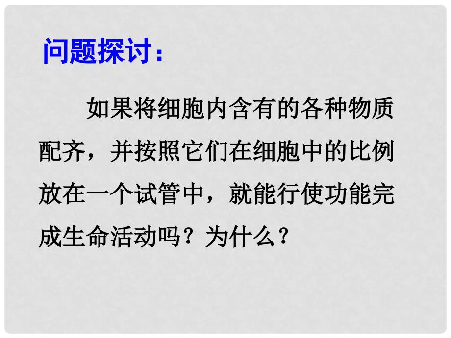 辽宁省沈阳市辽中县第一私立高级中学高中生物 第3章 第1节 细胞膜 系统的边界课件 新人教版必修1_第1页