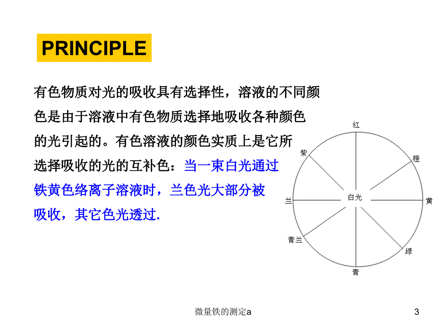 微量铁的测定a课件_第3页