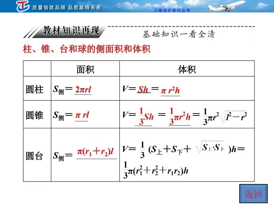 七章二节空间几何体表面积和体积_第5页