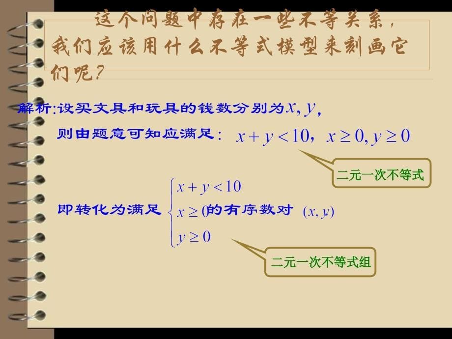 高中数学必修五课件：3.3.1二元一次不等式(组)与平面区域(人教A版必修5)_第5页