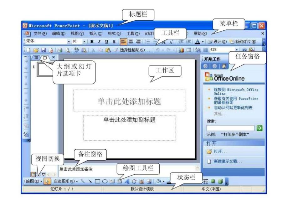 1011演示软件powerpoint2003_第4页