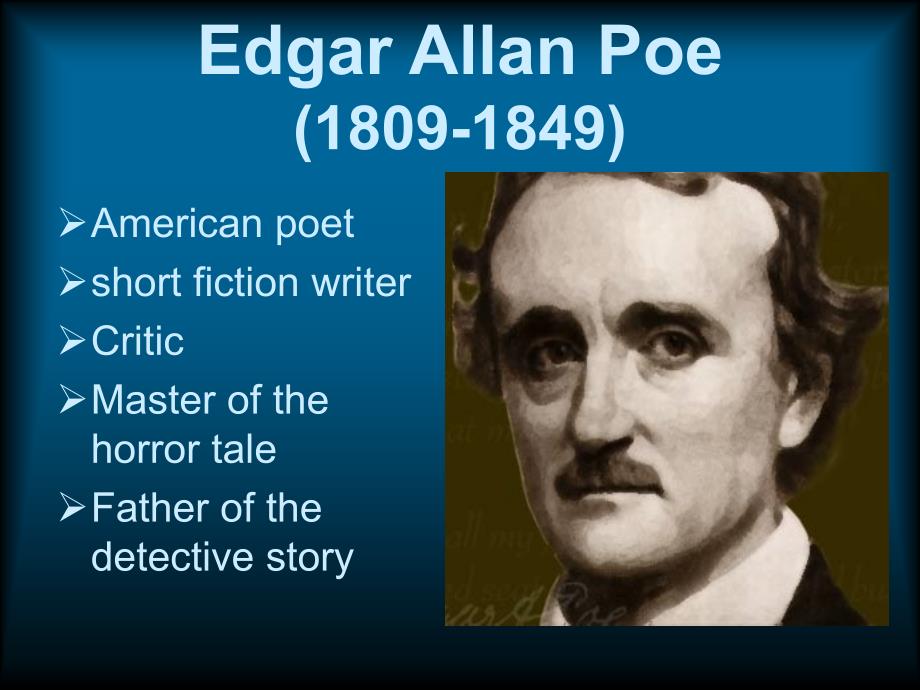 Edgar Allan Poe_第1页