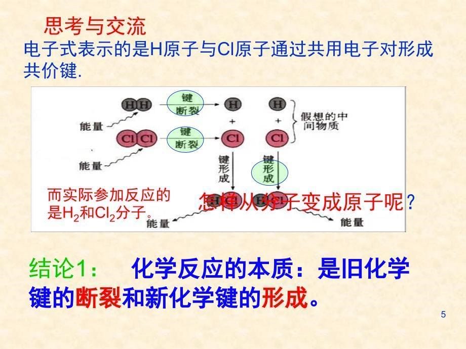 高中化学必修二第二章化学能与热能PPT课件_第5页