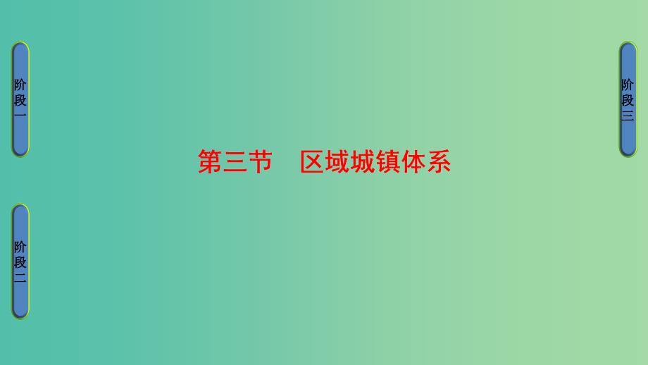 高中地理第2单元城乡的空间形态与分布第3节区域城镇体系课件鲁教版.ppt_第1页