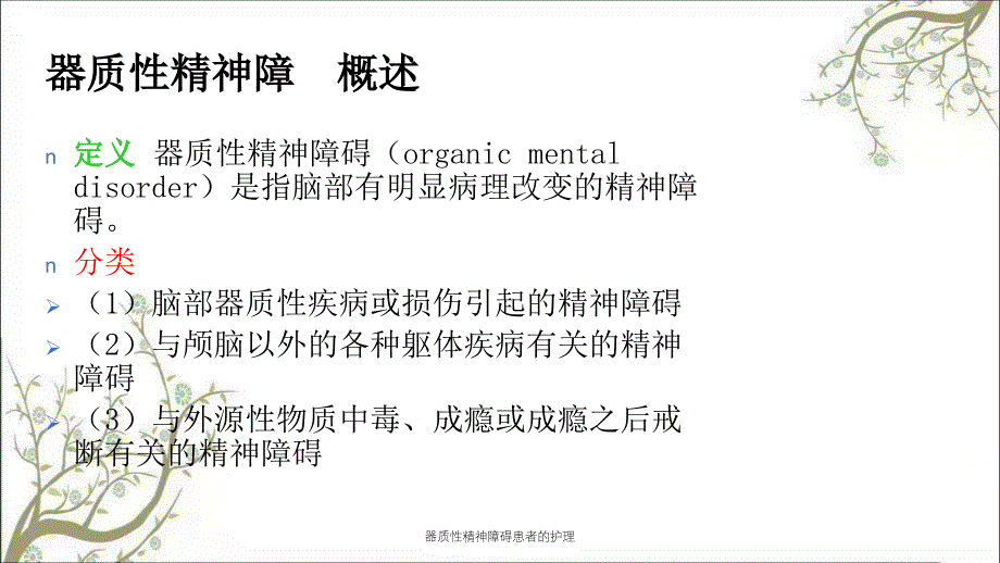 器质性精神障碍患者的护理_第2页