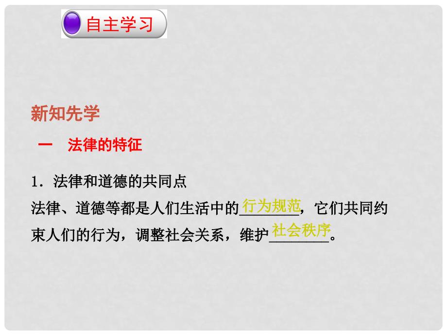 七年级道德与法治下册 第四单元 走进法治天地 第九课 法律在我们身边 第2框 法律保障生活课件 新人教版_第3页