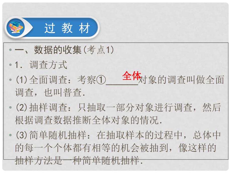 江西省中考数学总复习 第1部分 基础过关 第八单元 统计与概率 课时29 统计课件_第3页