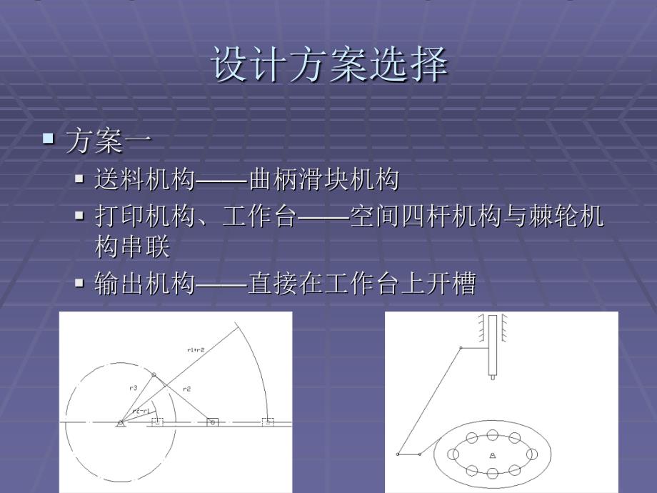 自动打印机机构运动方桉设计_第2页