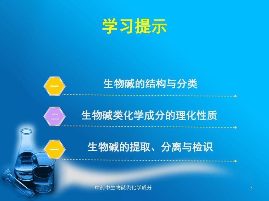 中药中生物碱类化学成分课件_第5页