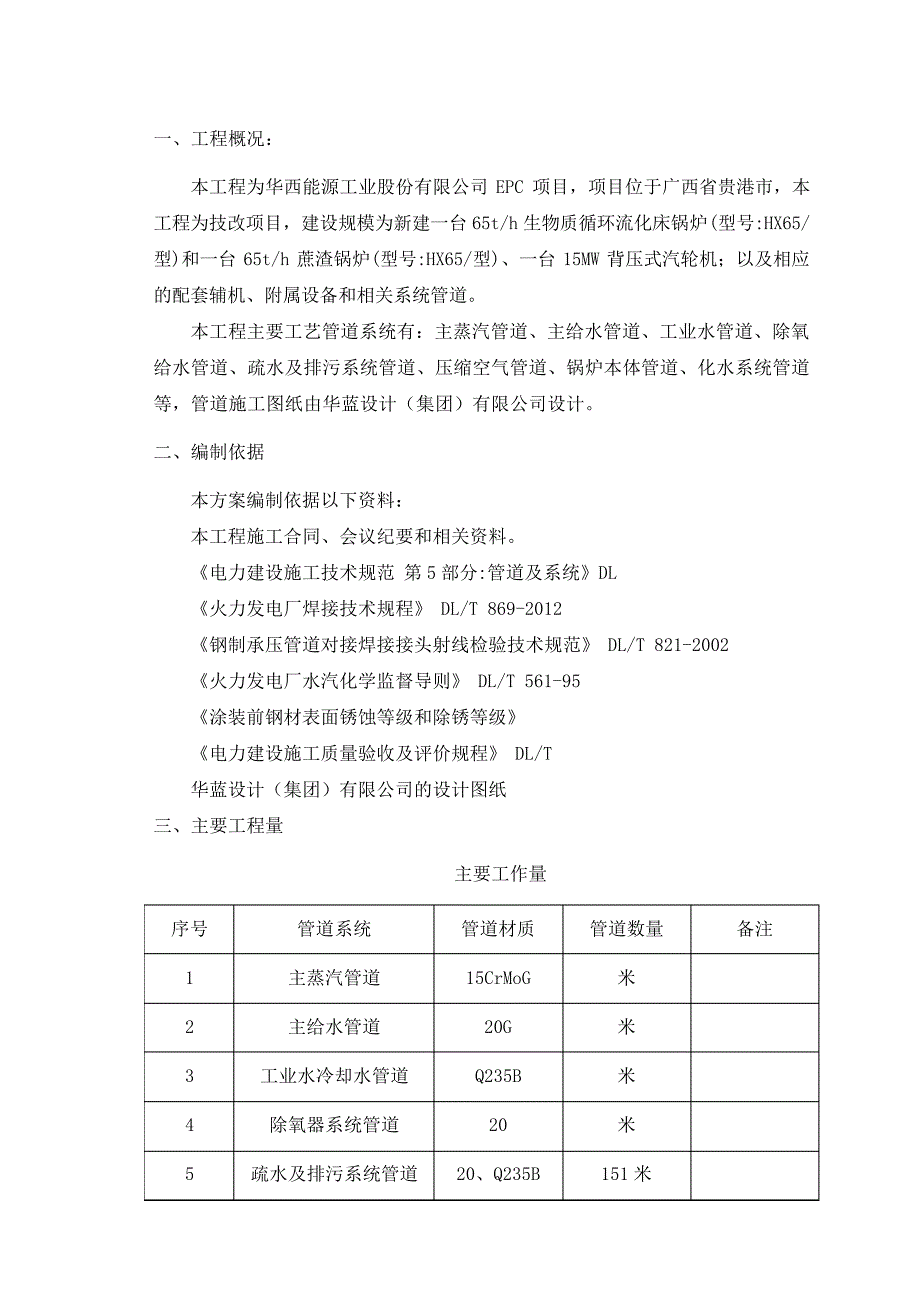 工艺管道安装施工方案_第3页