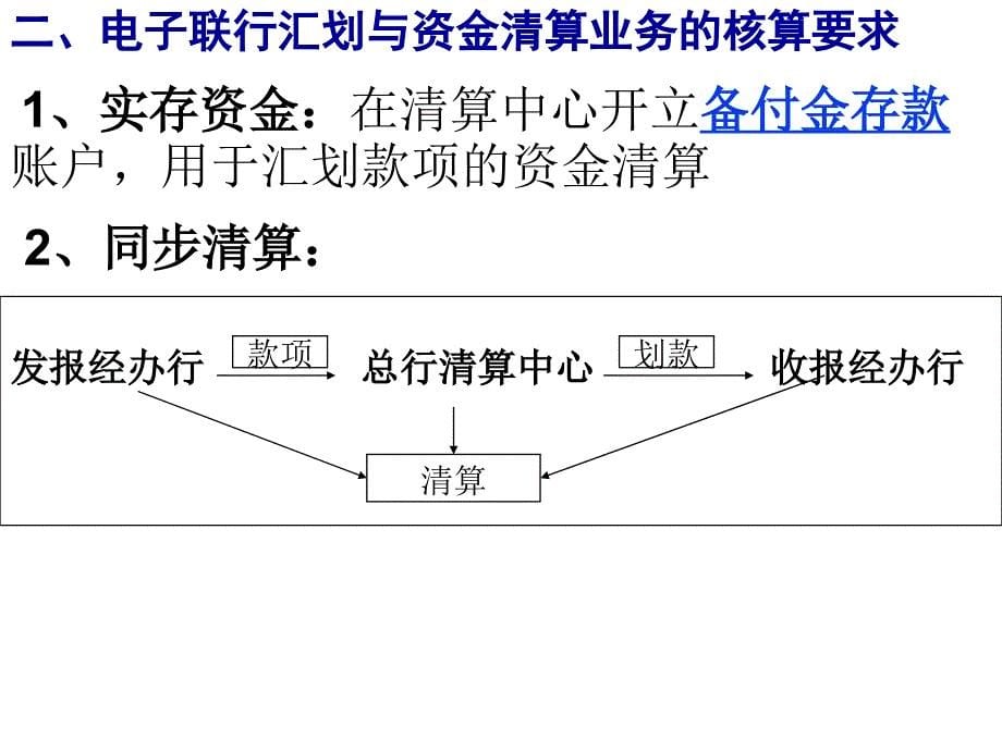 第六章电子清算资金往来核算_第5页