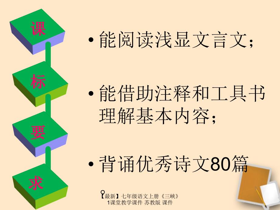 最新七年级语文上册三峡1课堂教学课件苏教版课件_第3页