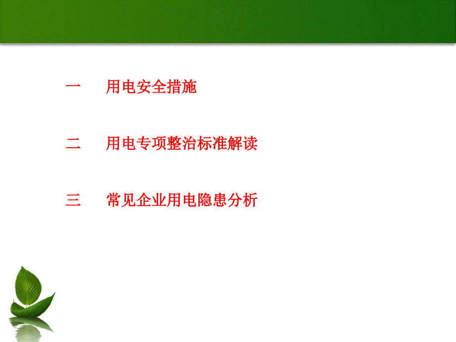 企业用电安全专项整治讲座2_第2页