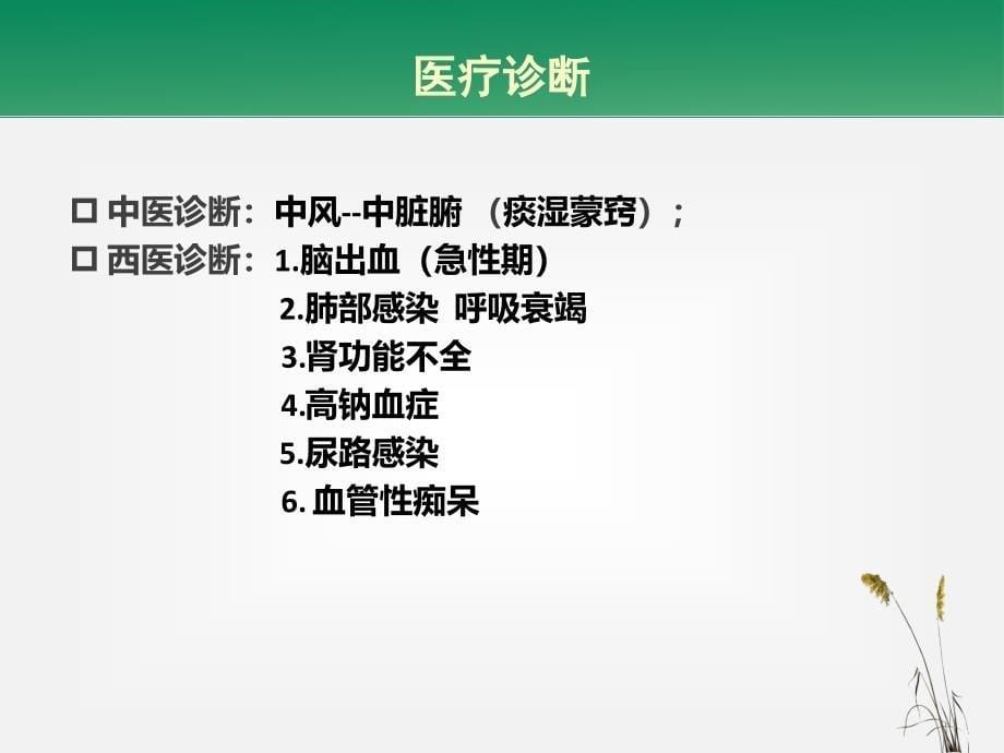 教学查房一例急性脑出血患者的护理_第5页