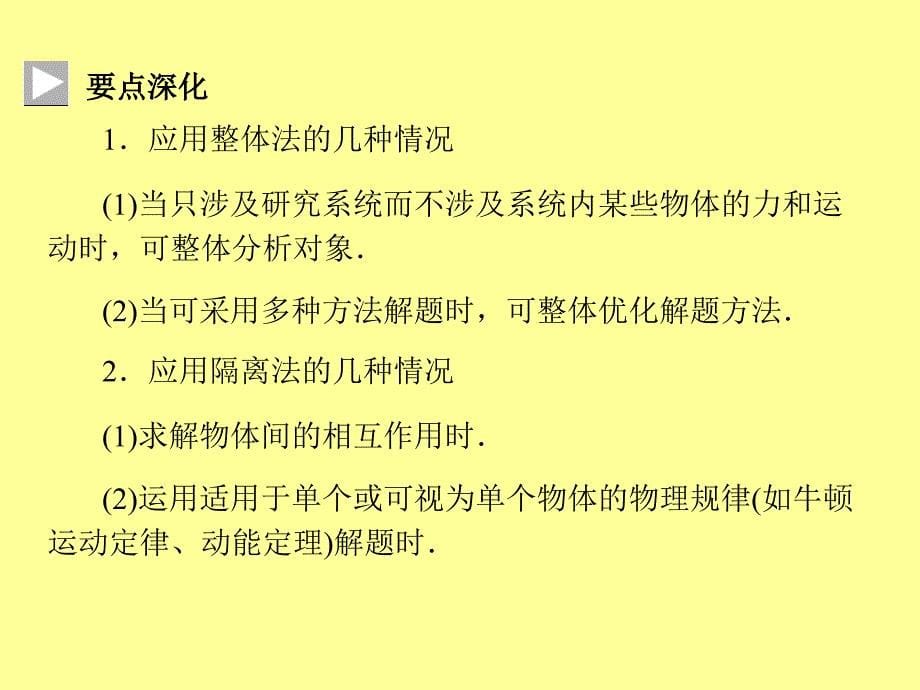 高考一轮复习优秀力与运动第二单元第3课时课件_第5页