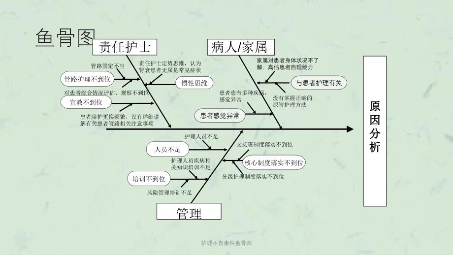 护理不良事件鱼骨图课件_第3页