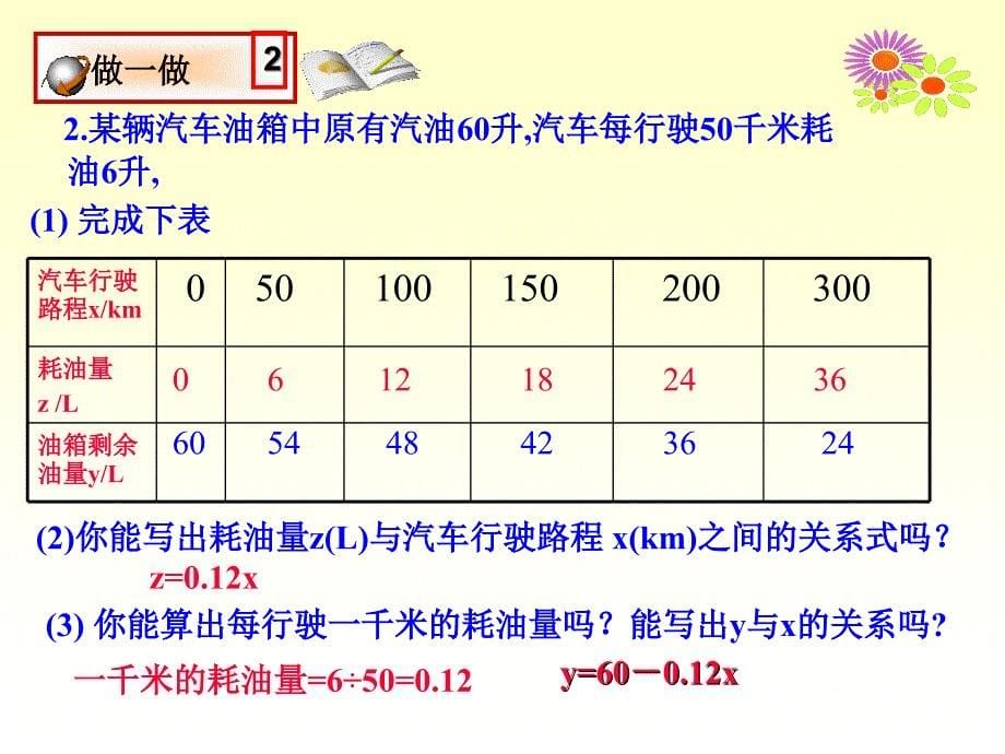 4.2一次函数与正比例函数 课件_第5页