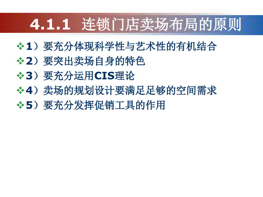 第4章连锁门店卖场的布局和管理PPT优秀课件_第4页