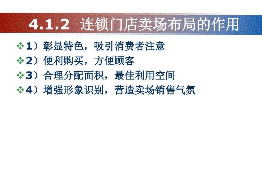 第4章连锁门店卖场的布局和管理PPT优秀课件_第5页