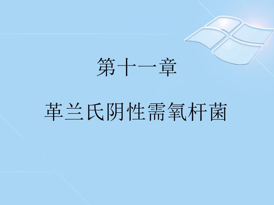 第十一章革兰氏阴性需氧杆菌ppt课件_第1页