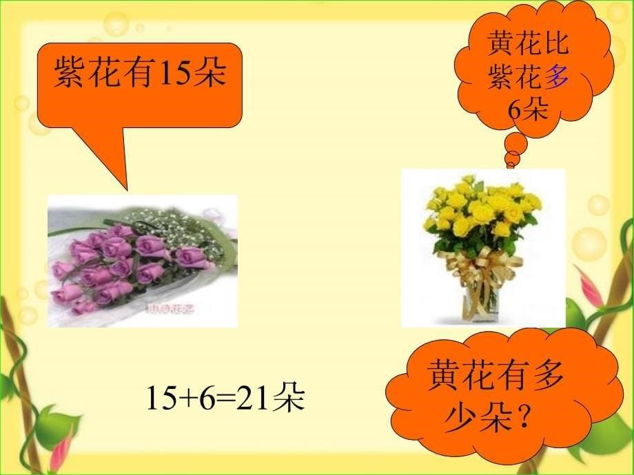 求比一个数多几或少几的数的应用题教学内容_第5页