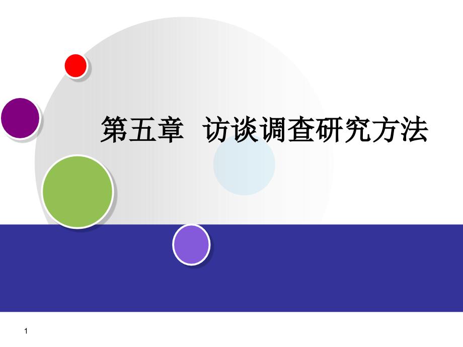 农村发展研究方法第5章访谈调查研究方法_第1页