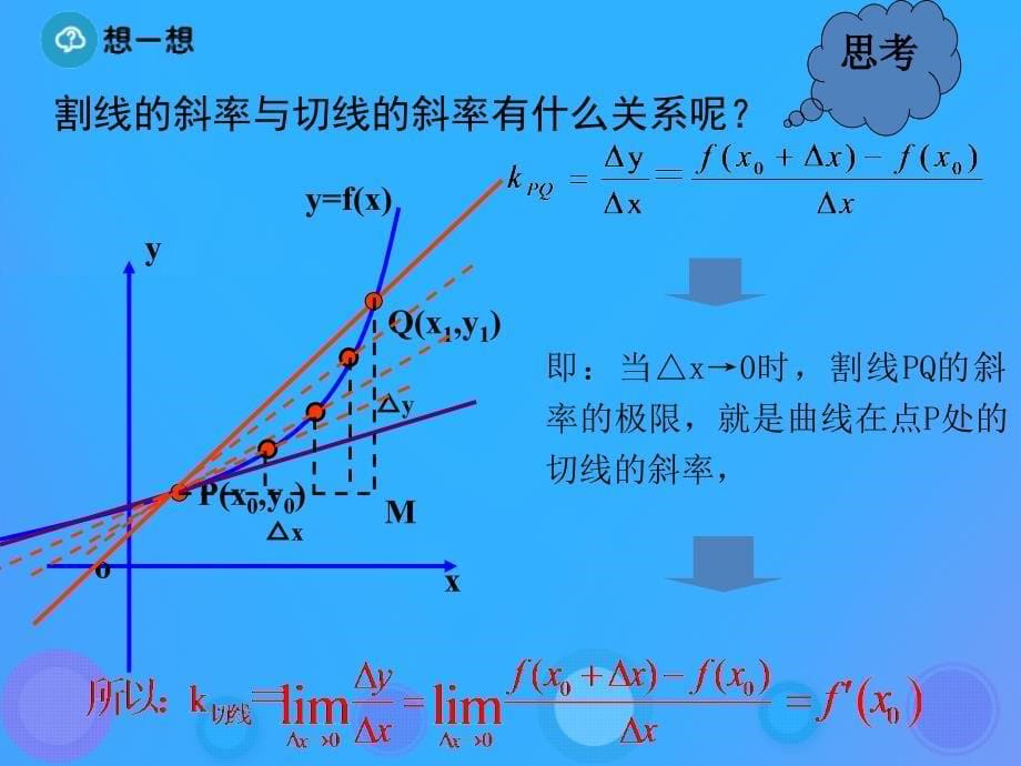 高中数学第一章导数及其应用1.1.3导数的几何意义课件3新人教B版选修22_第5页