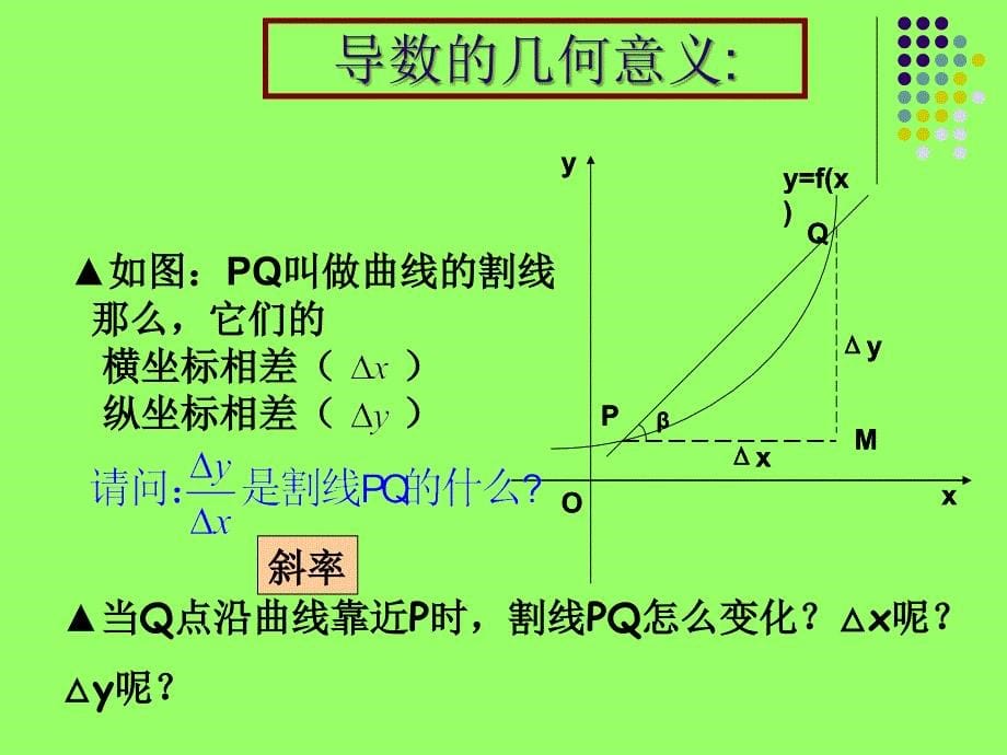 高一数学1.1.4导数的概念_第5页