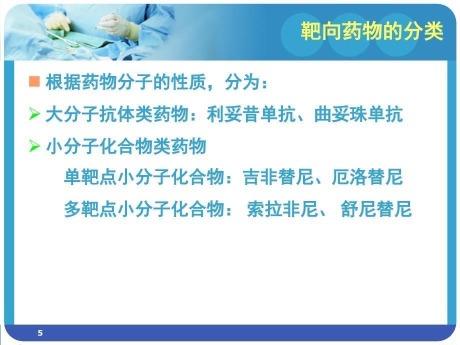 靶向药物治疗与护理ppt课件_第5页