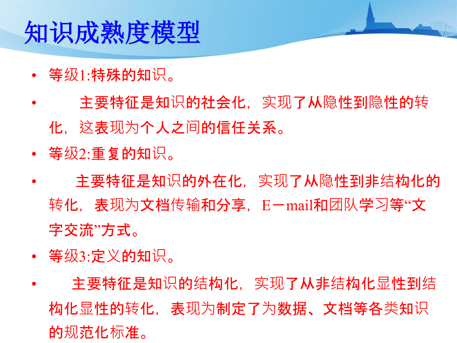 知识管理讲座教学课件PPT知识管理的模型与战略_第4页