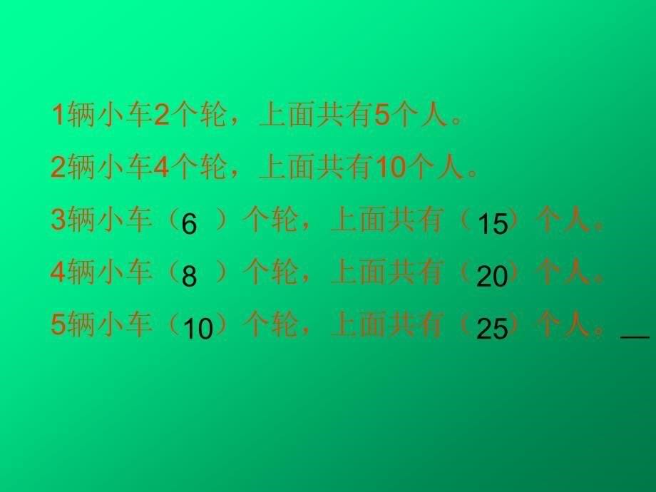 人教新课标数学二年级上册表内乘法一看杂技PPT课件_第5页