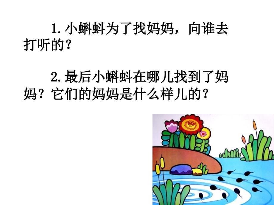 34小蝌蚪找妈妈课件.ppt_第5页