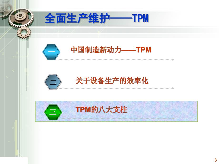 TPM的八大支柱课件_第3页