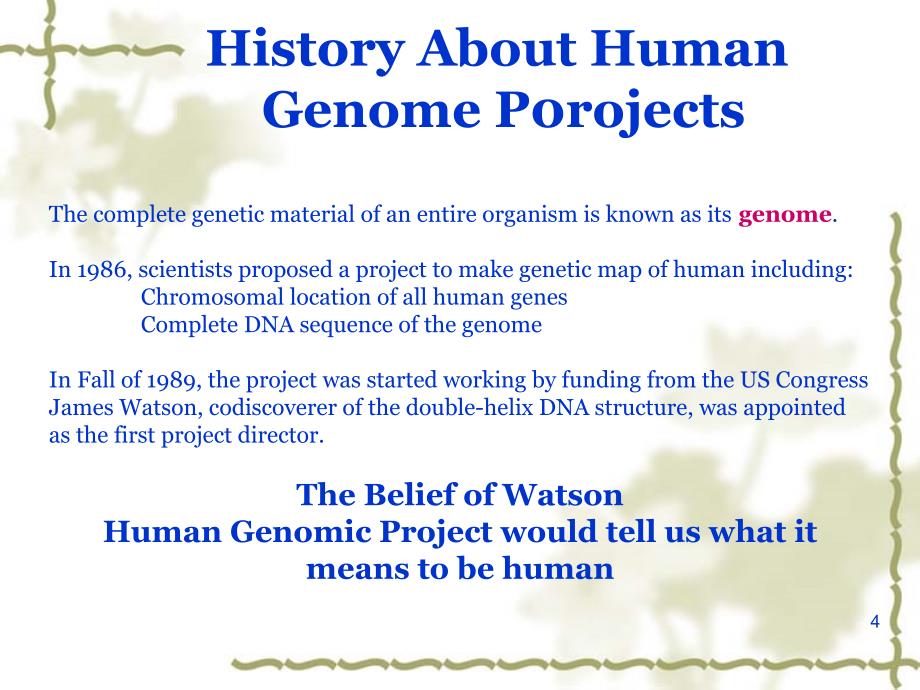 医学遗传学课件：Chapter 3 Human Genomics I_第4页