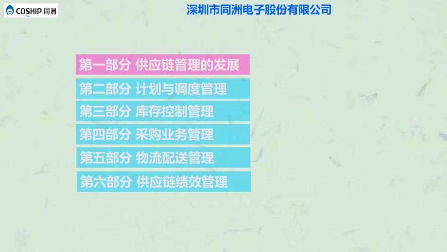 C行业的物流与供应链管理物流与供应链培训讲师吴诚课件_第3页