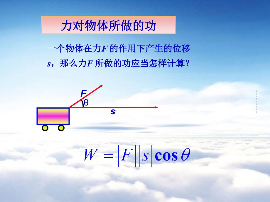 北师大版数学必修四：2.5从力做的功到向量的数量积ppt课件1_第3页