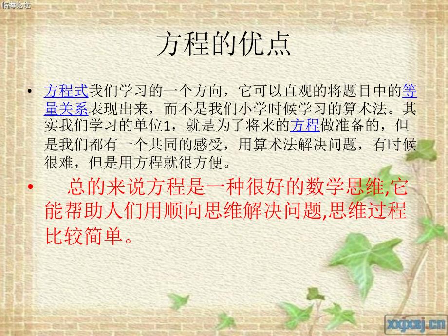 数学小章节研究方程_第4页